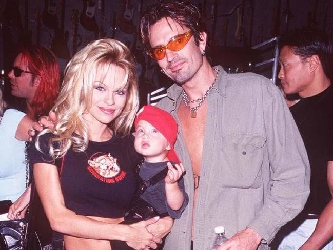 Pamela Anderson, Tommy Lee y su hijo