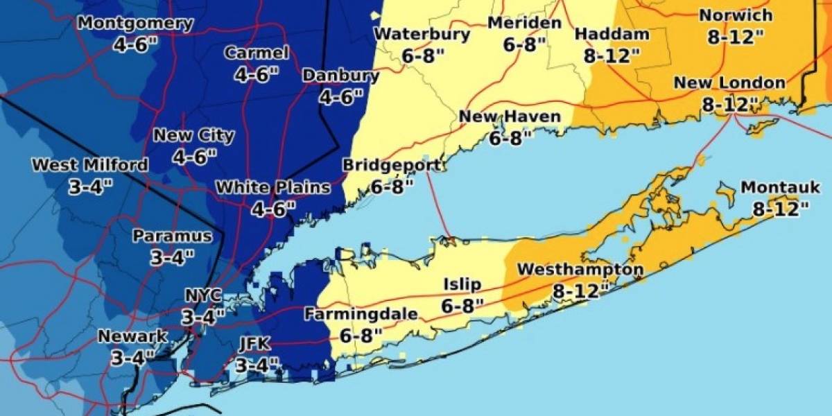 Nueva tormenta invernal azotará el noreste de EU