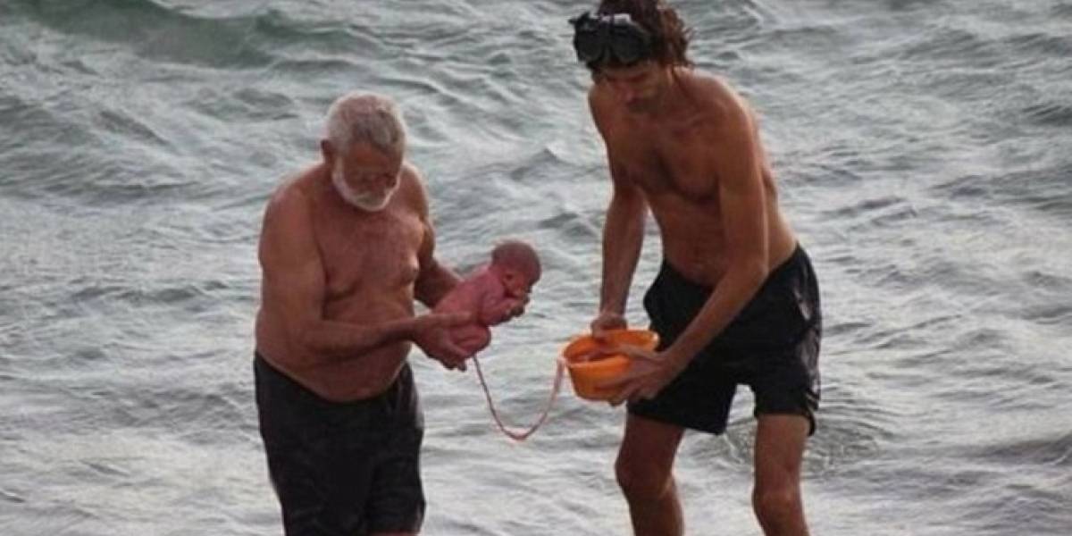 Increíble: una mujer dio a luz en el mar Increíble: una mujer dio a luz en el mar