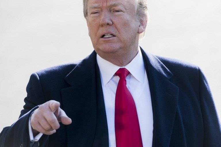 Donald Trump en la Casa Blanca