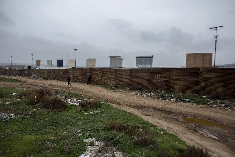 Trump y el muro fronterizo