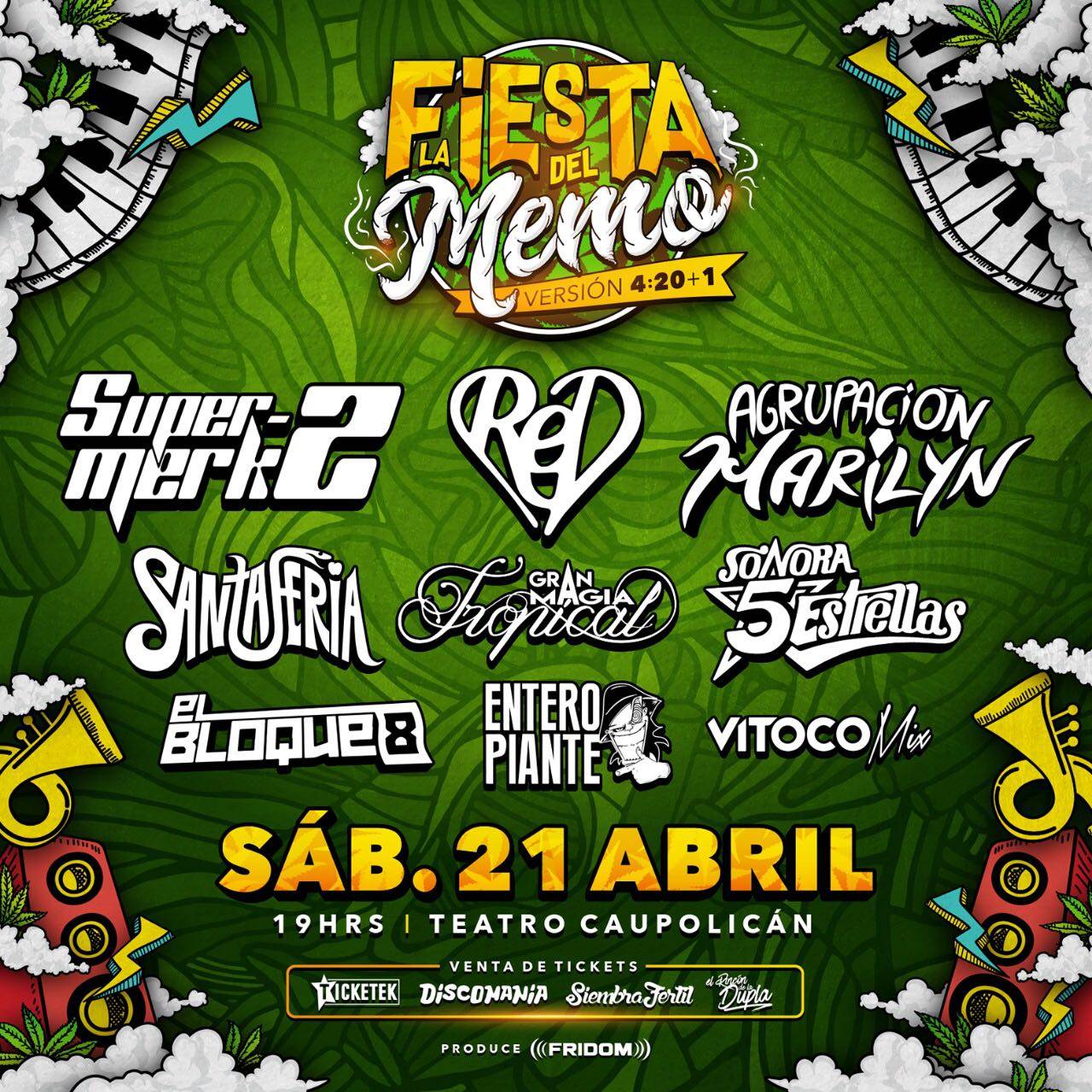 Red y Santaferia encabezan la nueva versión de la “Fiesta del memo”