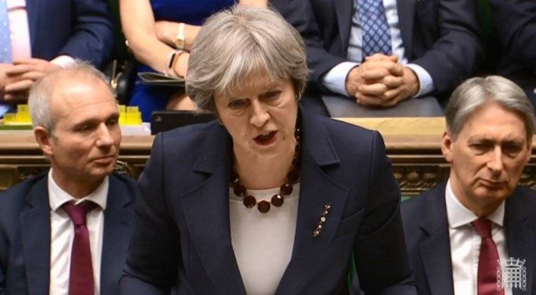 Theresa May, primera ministra británica