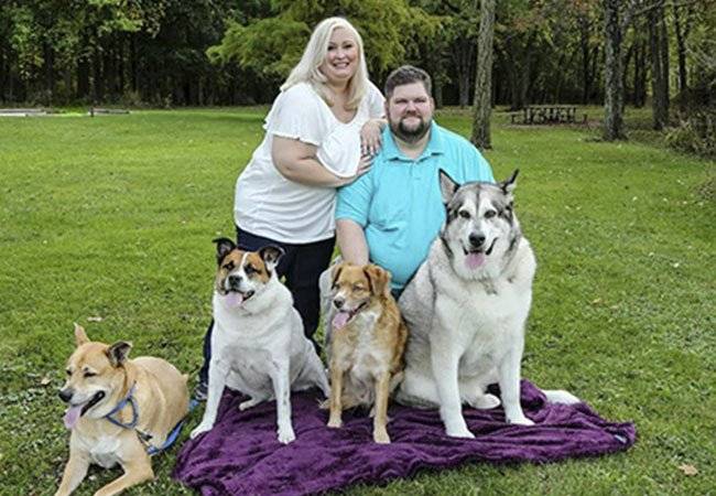 Pareja con obesidad