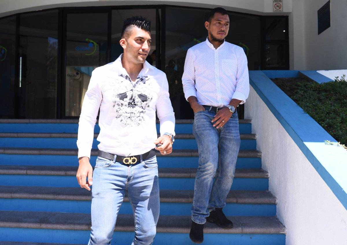 Cristian Noriega y Mario Castellanos