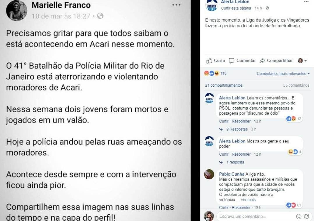 facebook leblon marielle