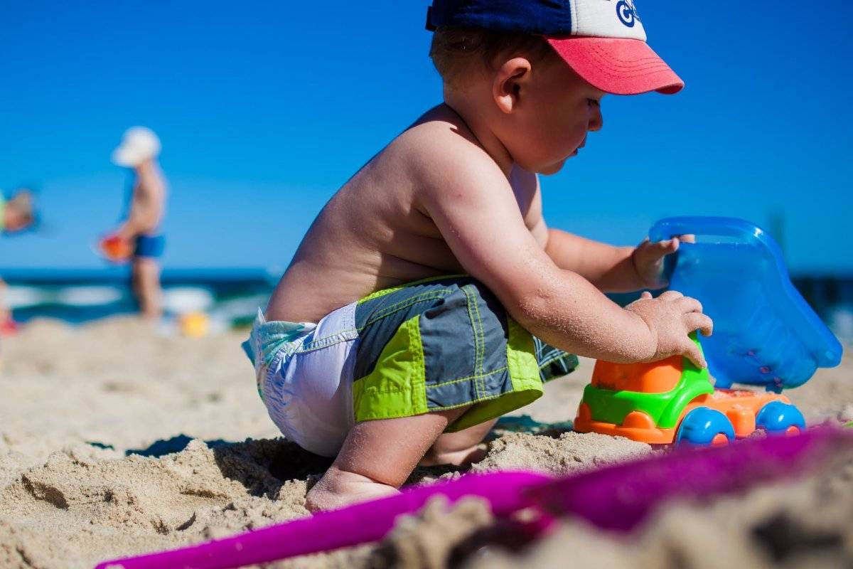 Llevar a tus hijos a la playa