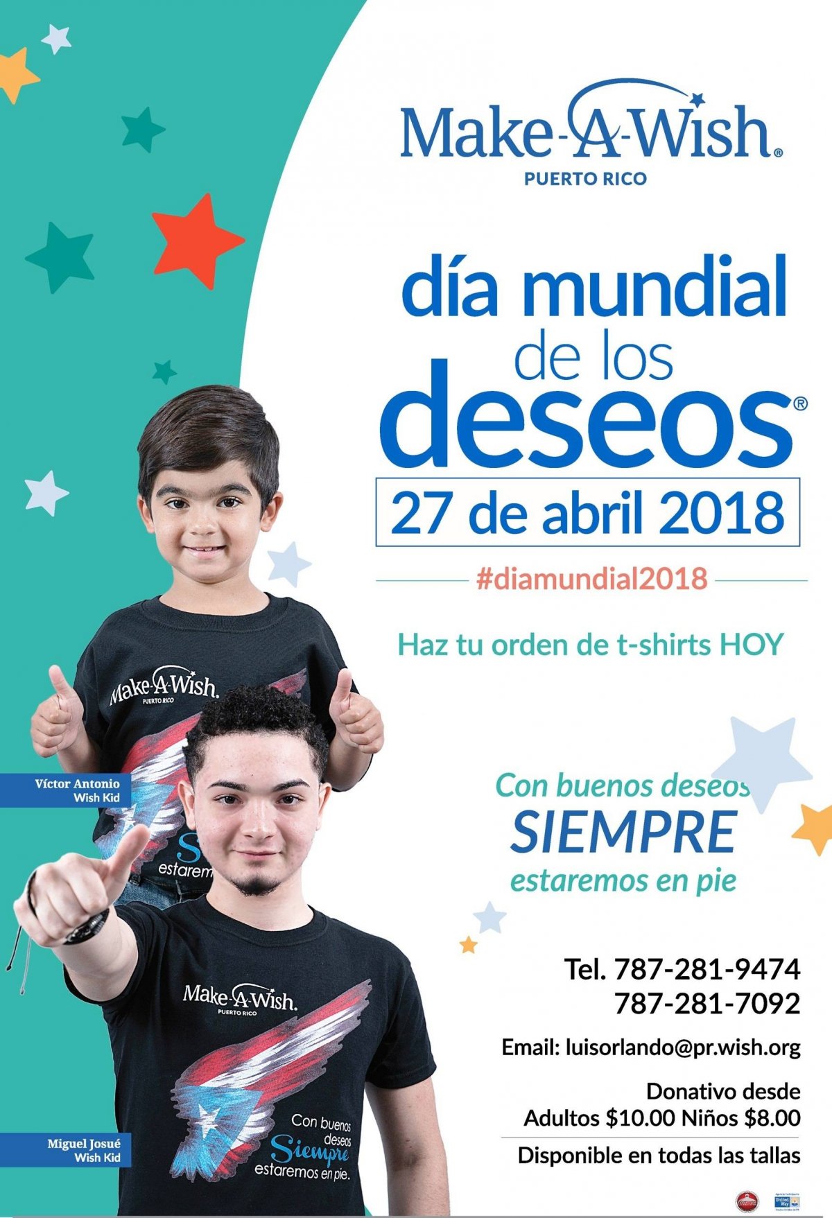 Make-A-Wish Puerto Rico prepara su Día Mundial de los Deseos