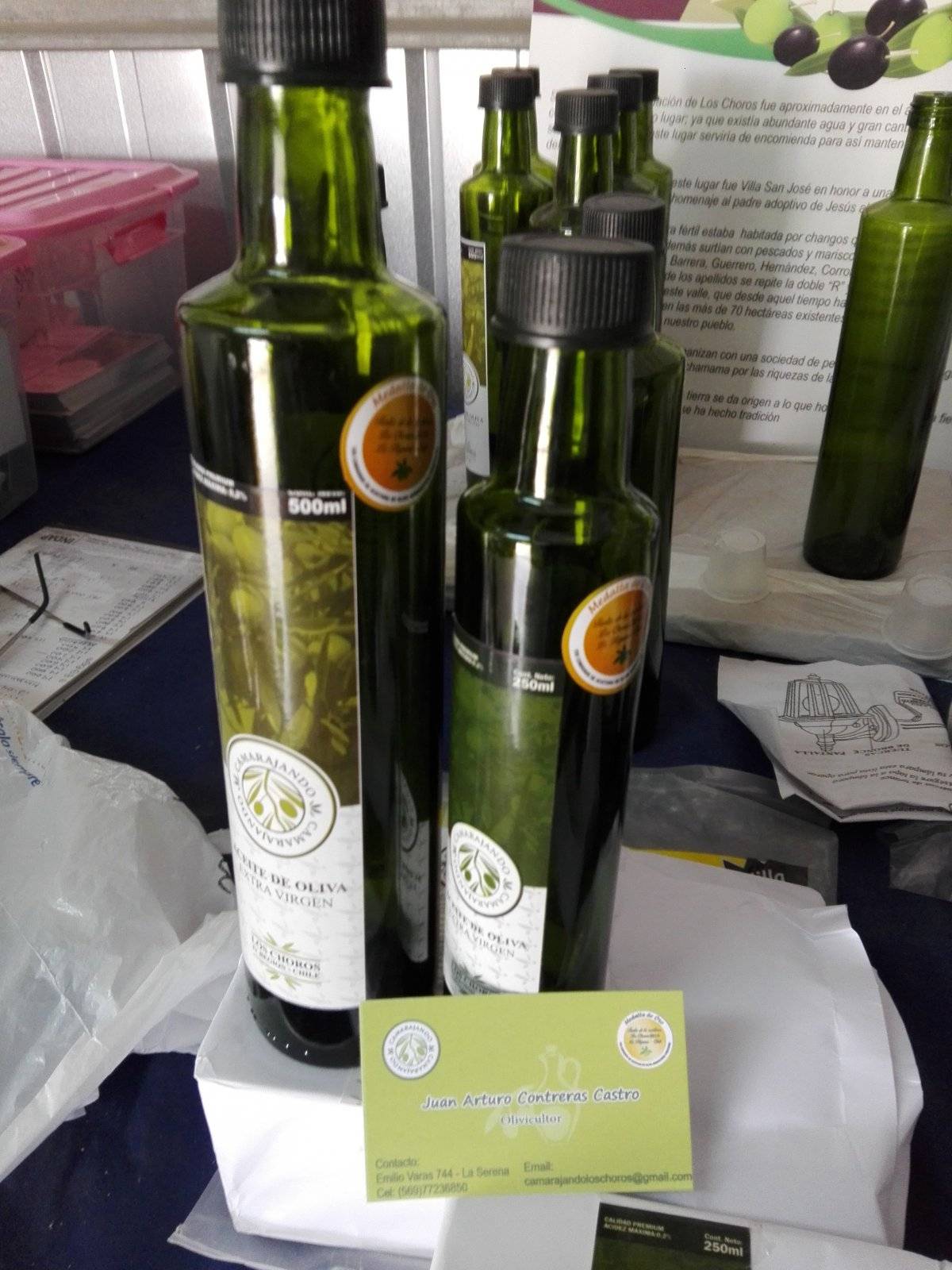 Aceite de Oliva chileno