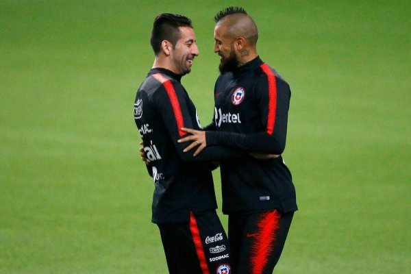 Arturo Vidal ya se unió a los entrenamientos en Estocolmo imagen