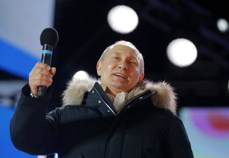 Vladimir Putin gana la reelección en Rusia