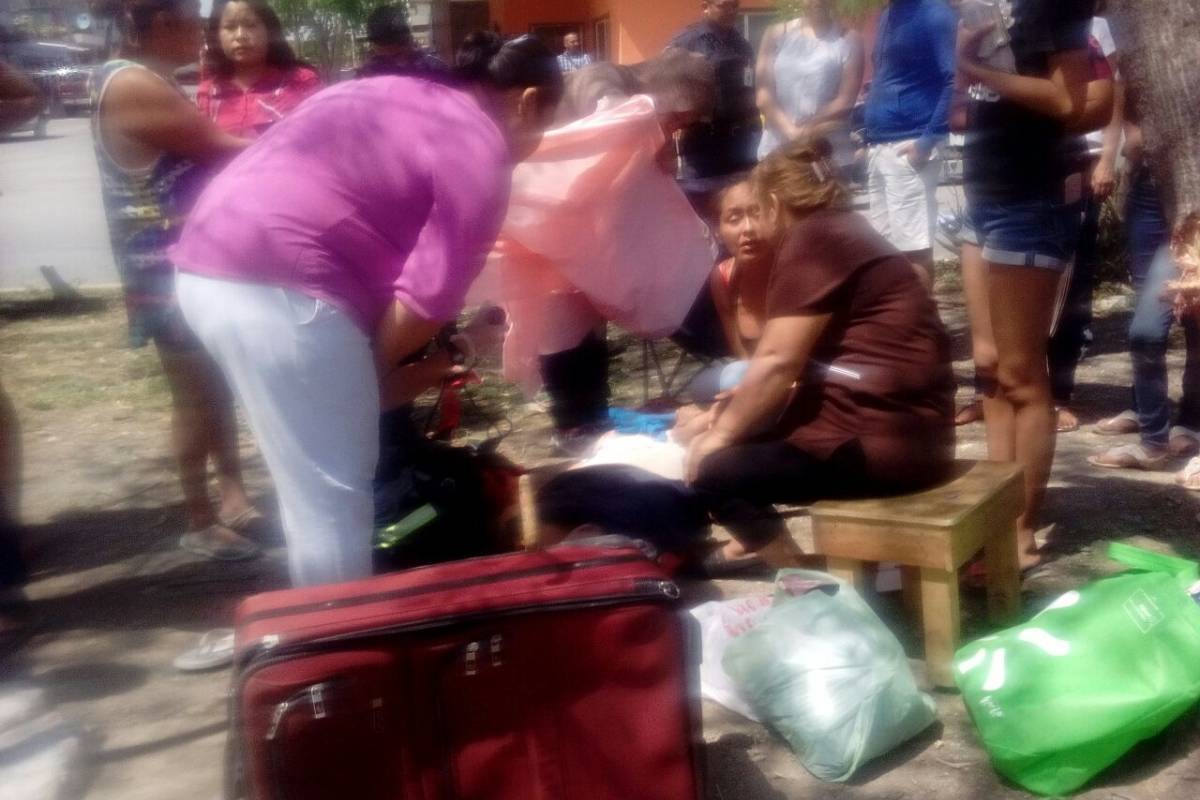 Atropello múltiple en mercado rodante deja 5 heridos en Guadalupe