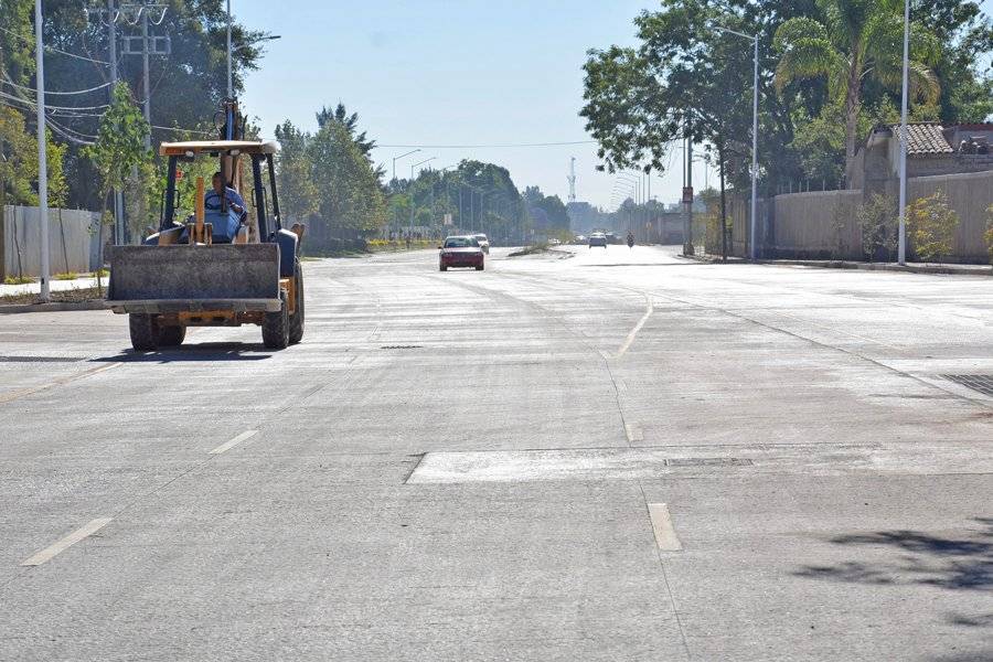 Culminan obras de Ramón Corona, desfogará el tráfico en la zona