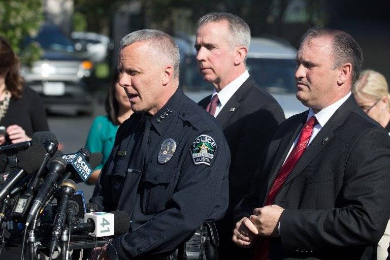 Bryan Manley, jefe de policía de Austin