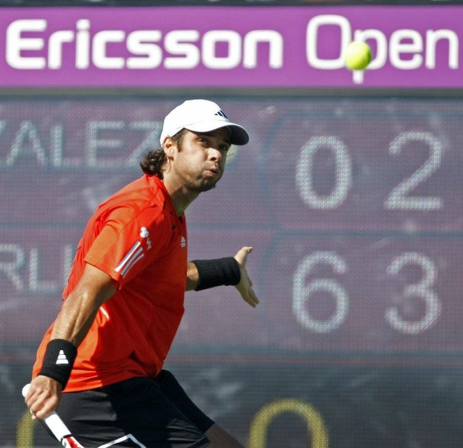 Fernando González llegó a cuarta ronda en Miami 2010 / Foto: AP