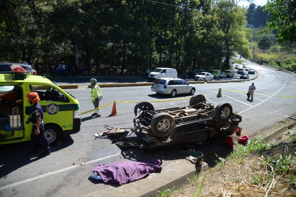accidente de tránsito en zona 16