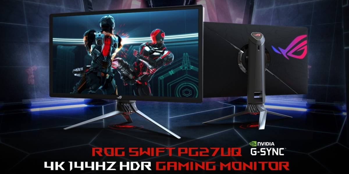 Monitores 4K HDR con NVIDIA G-SYNC llegarían el próximo mes