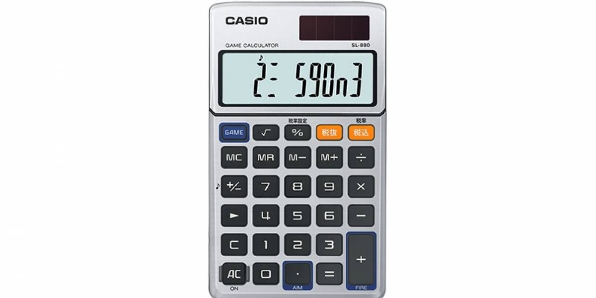 Casio revive su mítica calculadora musical que fue ultra popular en los 80
