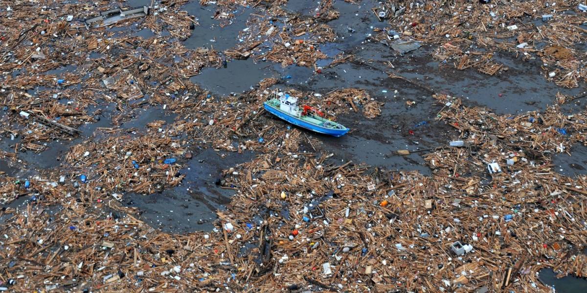 Increíble isla de basura acuática es tres veces más grande que Ecuador