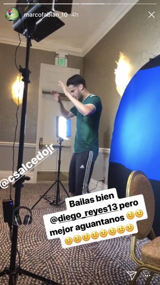 Marco Fabián “trolleó” a Diego Reyes