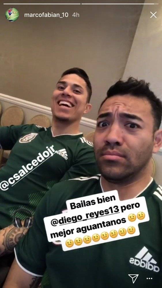 Marco Fabián “trolleó” a Diego Reyes