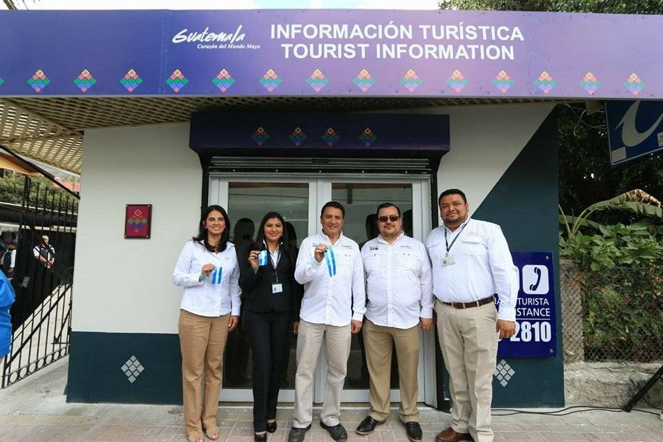 El director del Inguat, Jorge Mario Chajón, participó en la inauguración.