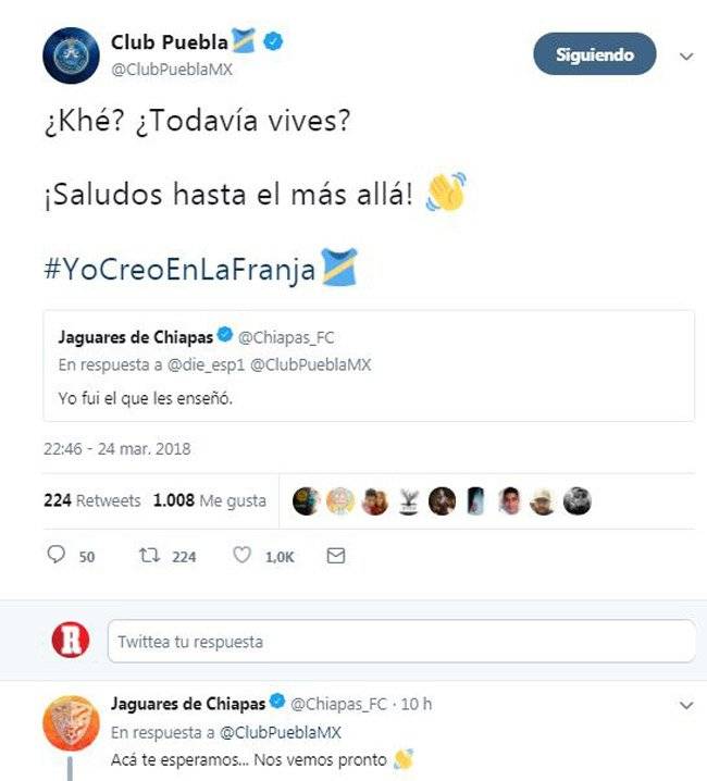 Puebla quiso trollear a Jaguares