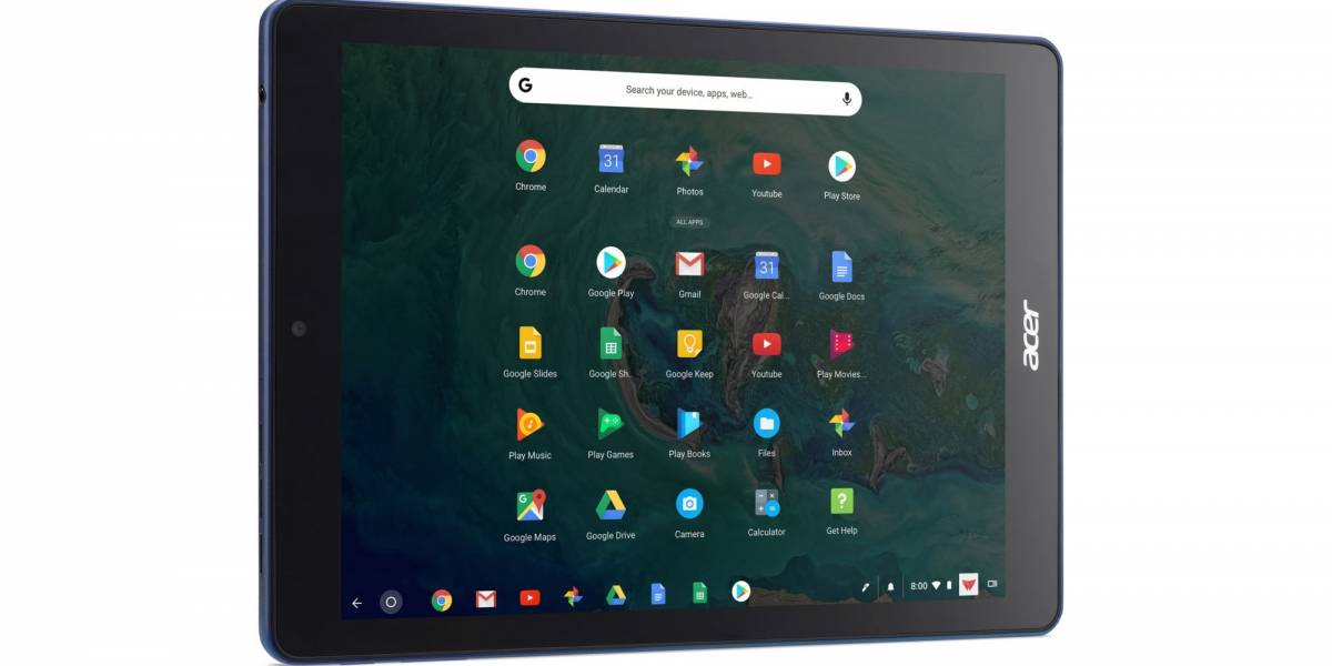 Este es el primer tablet con Chrome OS