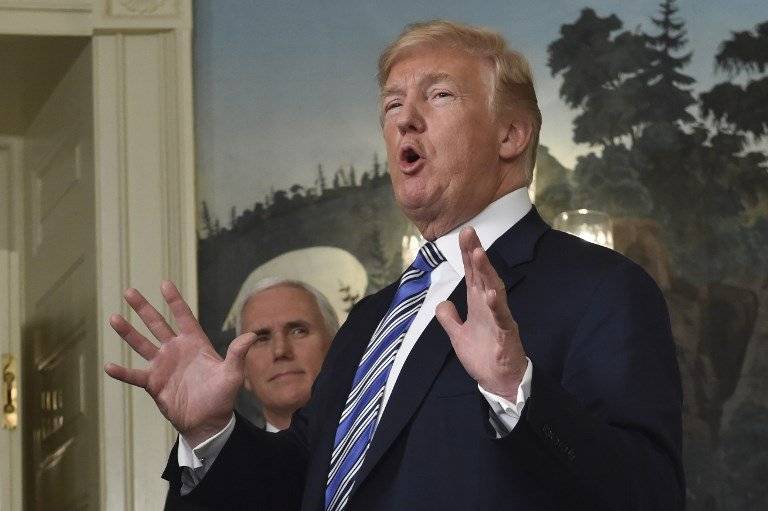 Donald Trump en la Casa Blanca