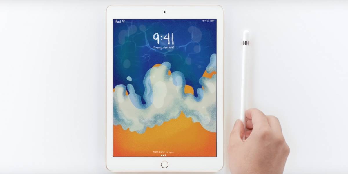 Apple lanza un iPad barato y con soporte para Apple Pencil