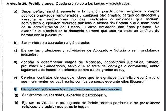 ley de la carrera judicial