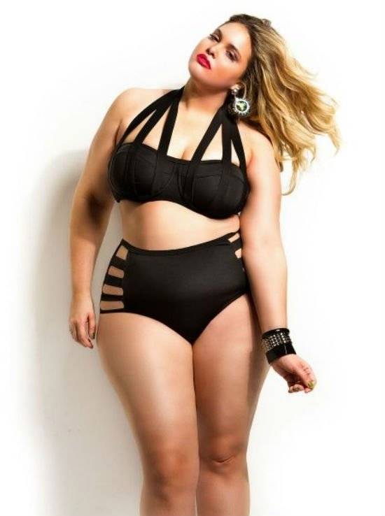 Traje de baño para silueta O