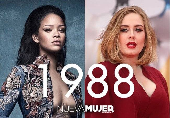 Divas con la misma edad