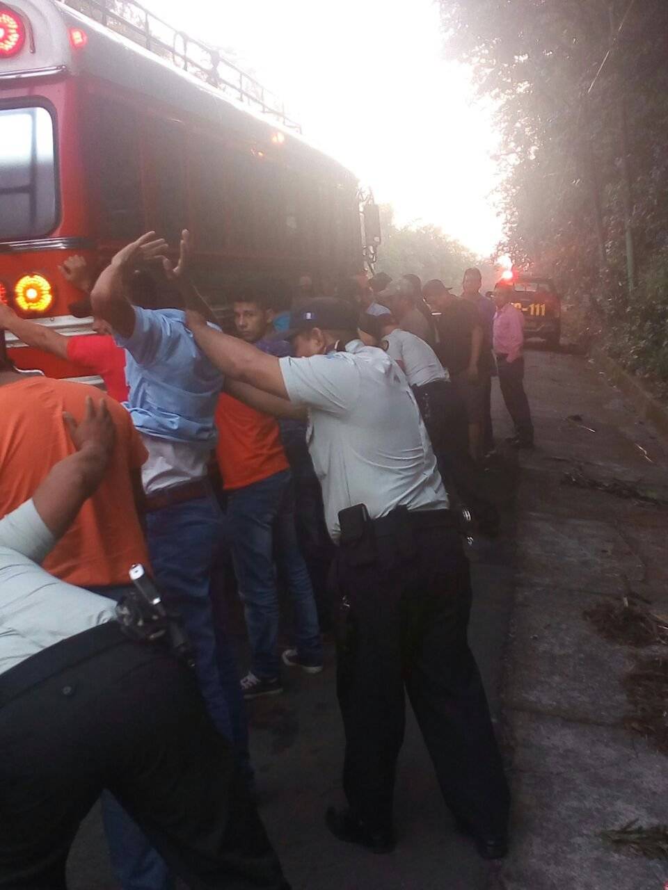 salida de veraneantes Semana Santa 2018 en Guatemala 2
