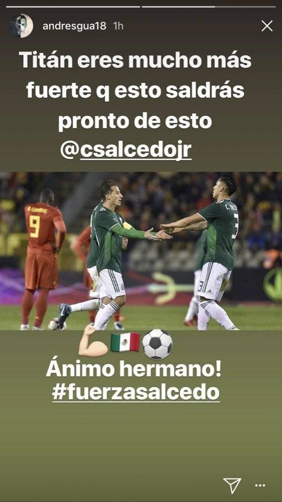 Seleccionados nacionales envían apoyo a Salcedo y Araujo