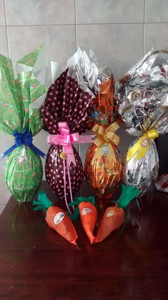 Ovos de Páscoa da doceria Doces e Mimos