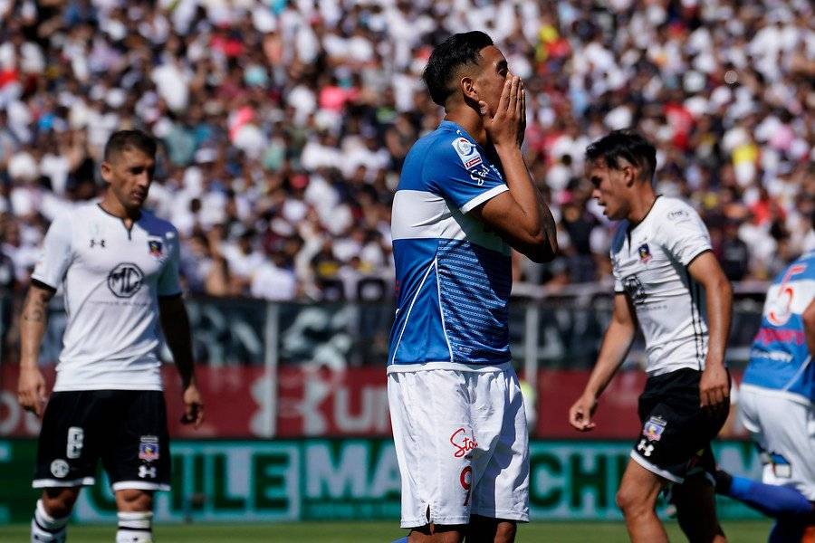 Vilches tuvo una clara para empatar sobre el final / Foto: Agencia UNO