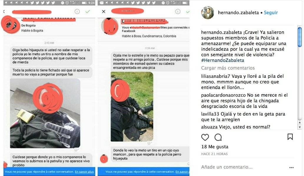 Captura de pantalla Hernando Zabaleta