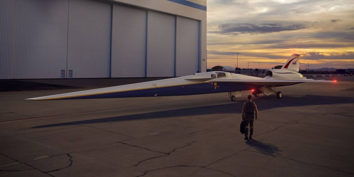 La NASA está construyendo el X-Plane: un avión supersónico para futuros vuelos comerciales