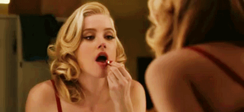 labial rojo