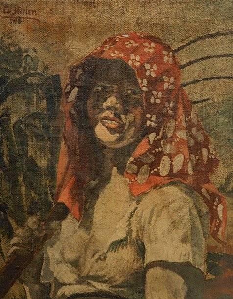 Esse seria o retrato da francesa Charlotte Lobjoie