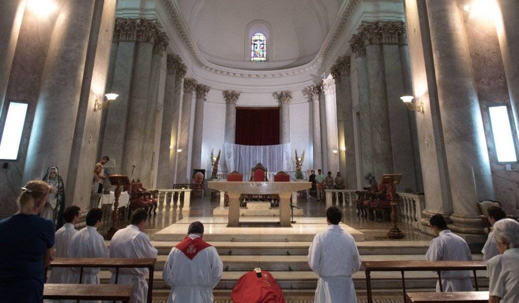 Viernes Santo en la Catedral de Paraná