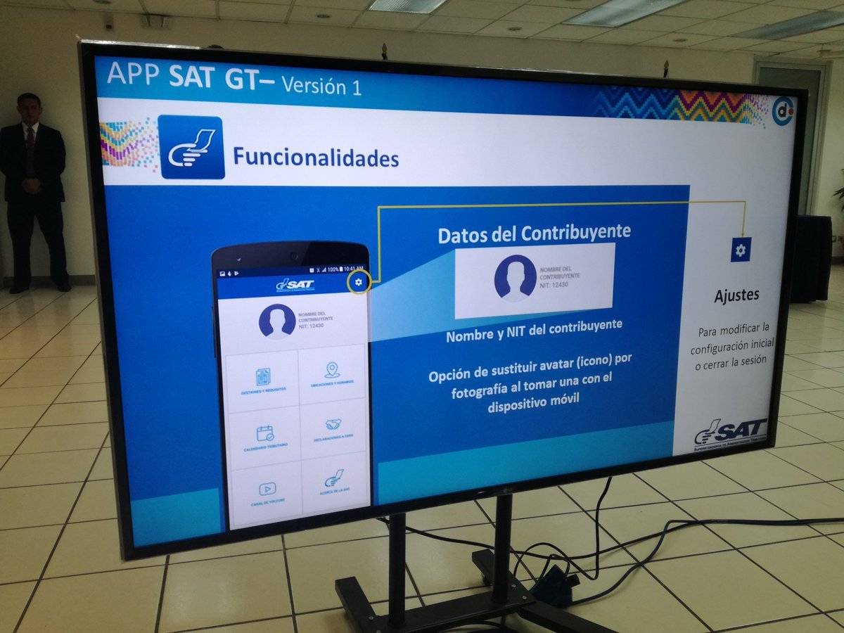 Aplicación sat