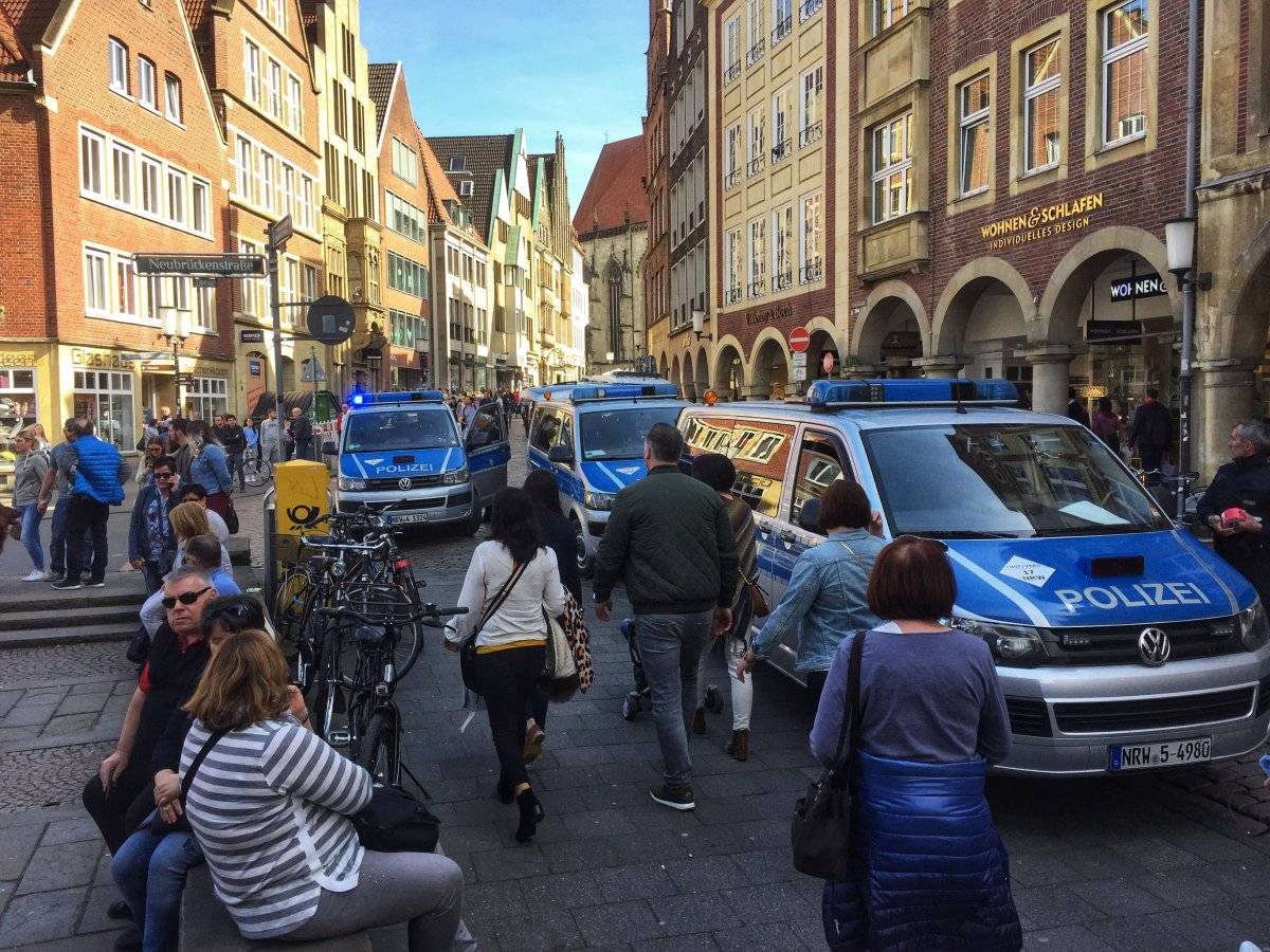 Atropello masivo en Münster, Alemania