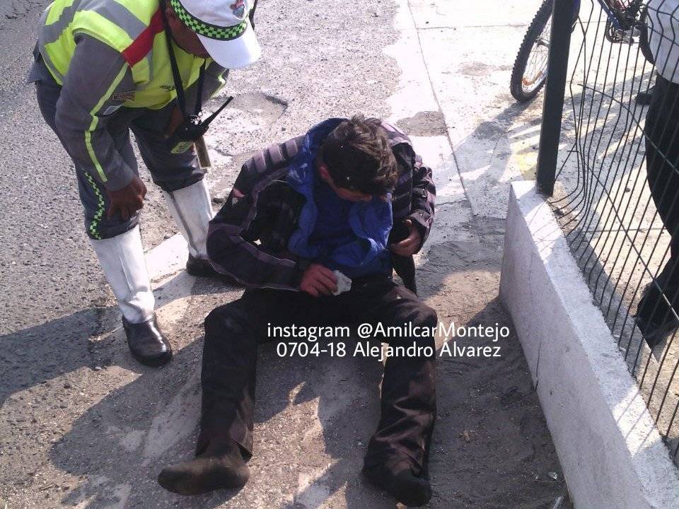 Accidente de motorista