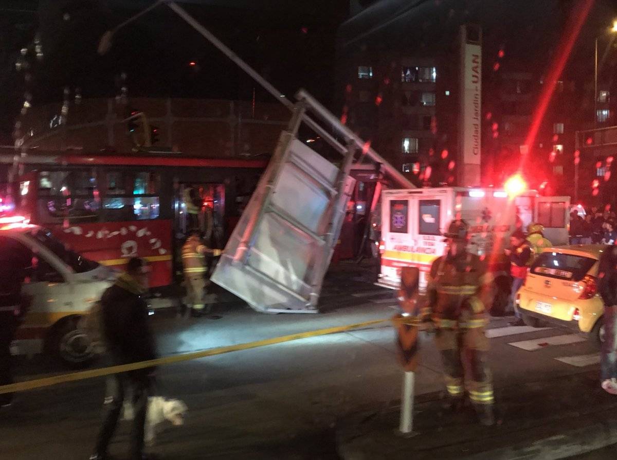Accidente de TransMilenio