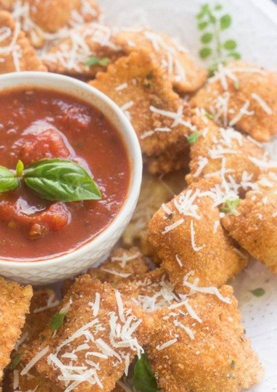 raviolis frito