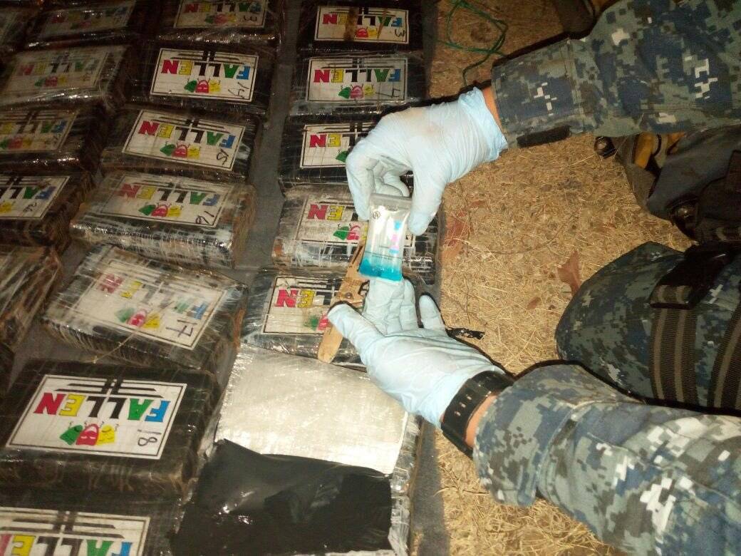 localizan cocaína en Zacapa