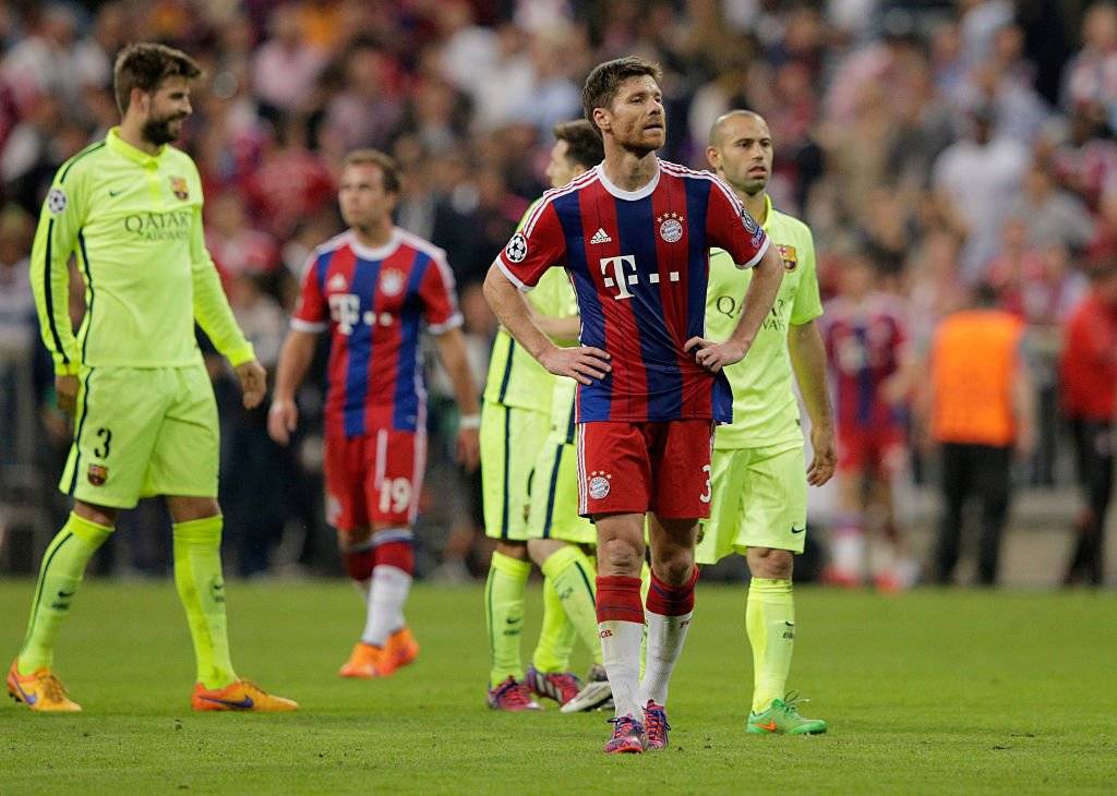 Xabi Alonso dejó el Real Madrid para fichar por el Bayern Munich al comienzo de la temporada 2014-2015 / Foto: Getty Images