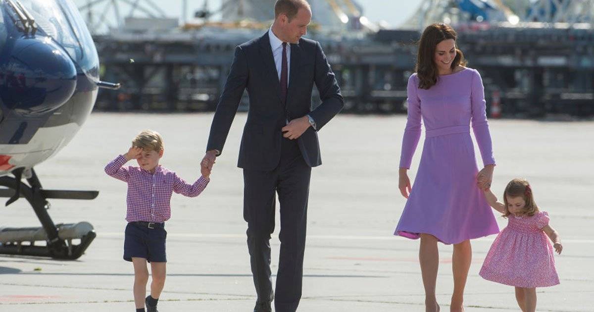 príncipe George príncipe William Kate Middleton princesa Charlotte